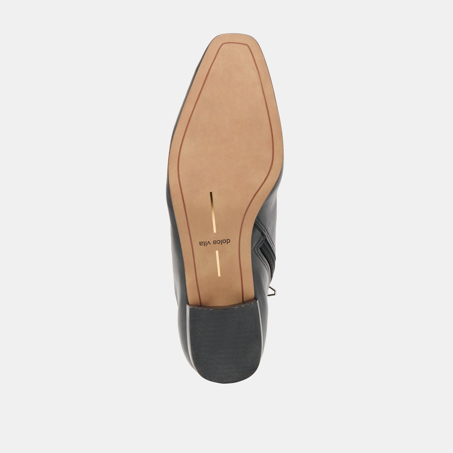 Tarine Black Leather Booties - Dolce Vita