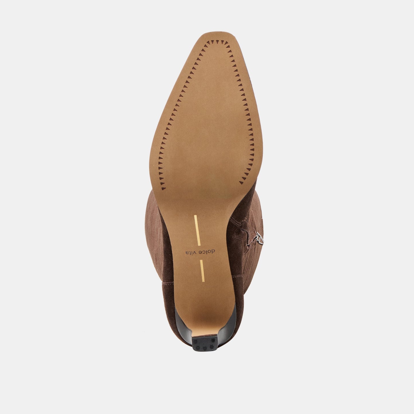 Emmi Dk Brown Suede Boots - Dolce Vita