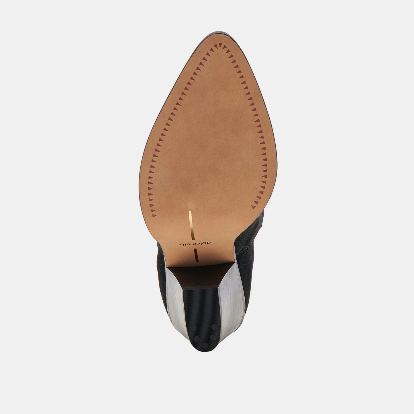 JESSEY BOOTS ONYX SUEDE - Dolce Vita