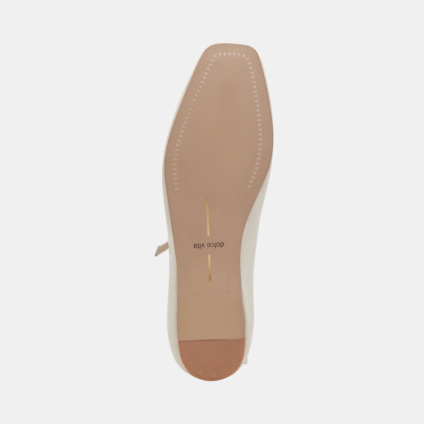 Reyes Ivory Leather Ballet Flats - Dolce Vita