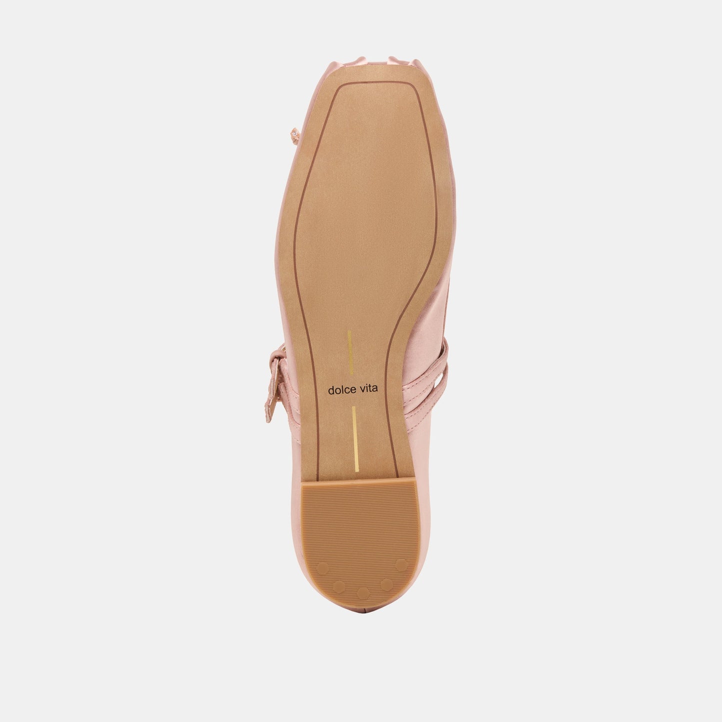 Gibsen Blush Satin Ballet Flats - Dolce Vita