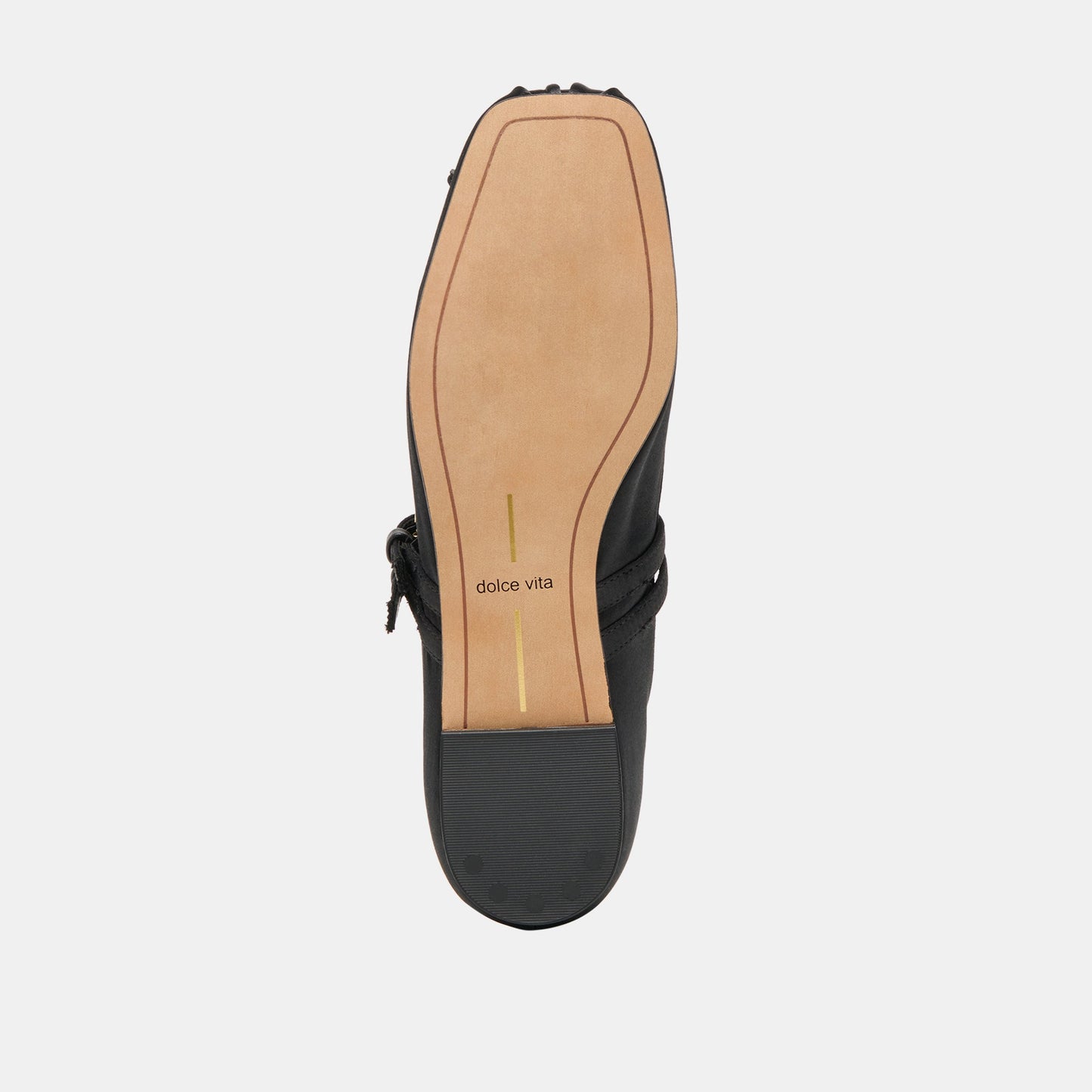 Gibsen Onyx Satin Ballet Flats - Dolce Vita