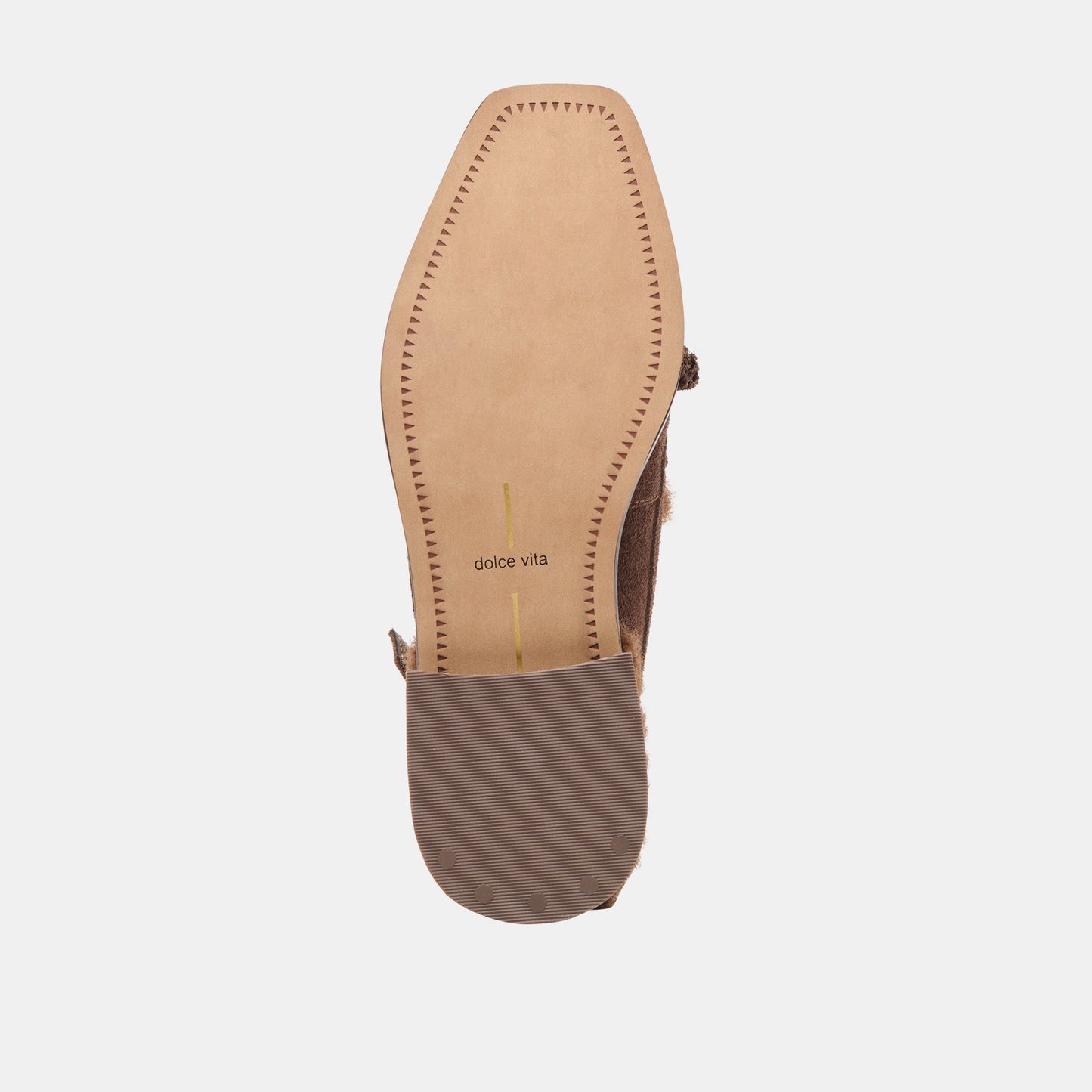 Hamlit Plush Dk Brown Suede Loafers - Dolce Vita