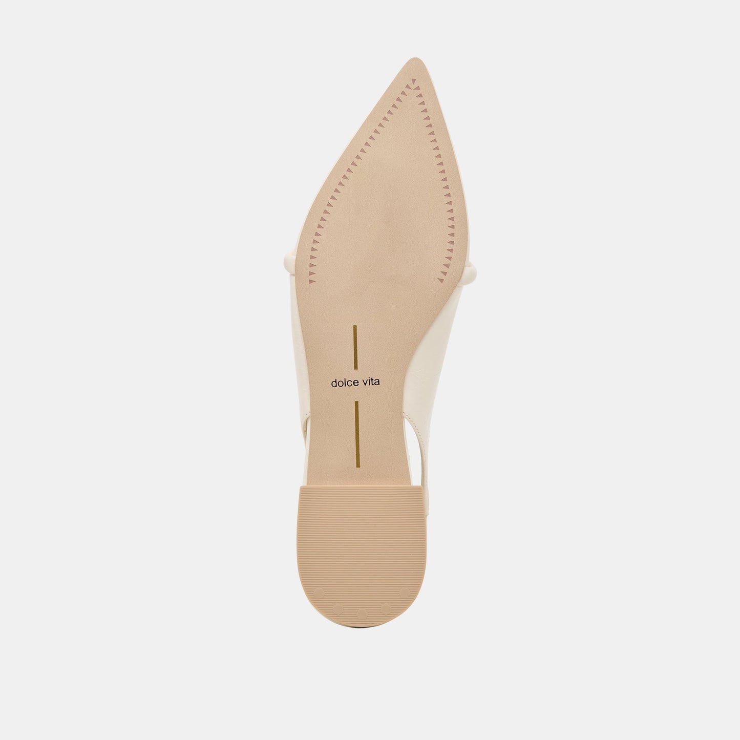 PAYGE FLATS OFF WHITE CRINKLE PATENT - Dolce Vita