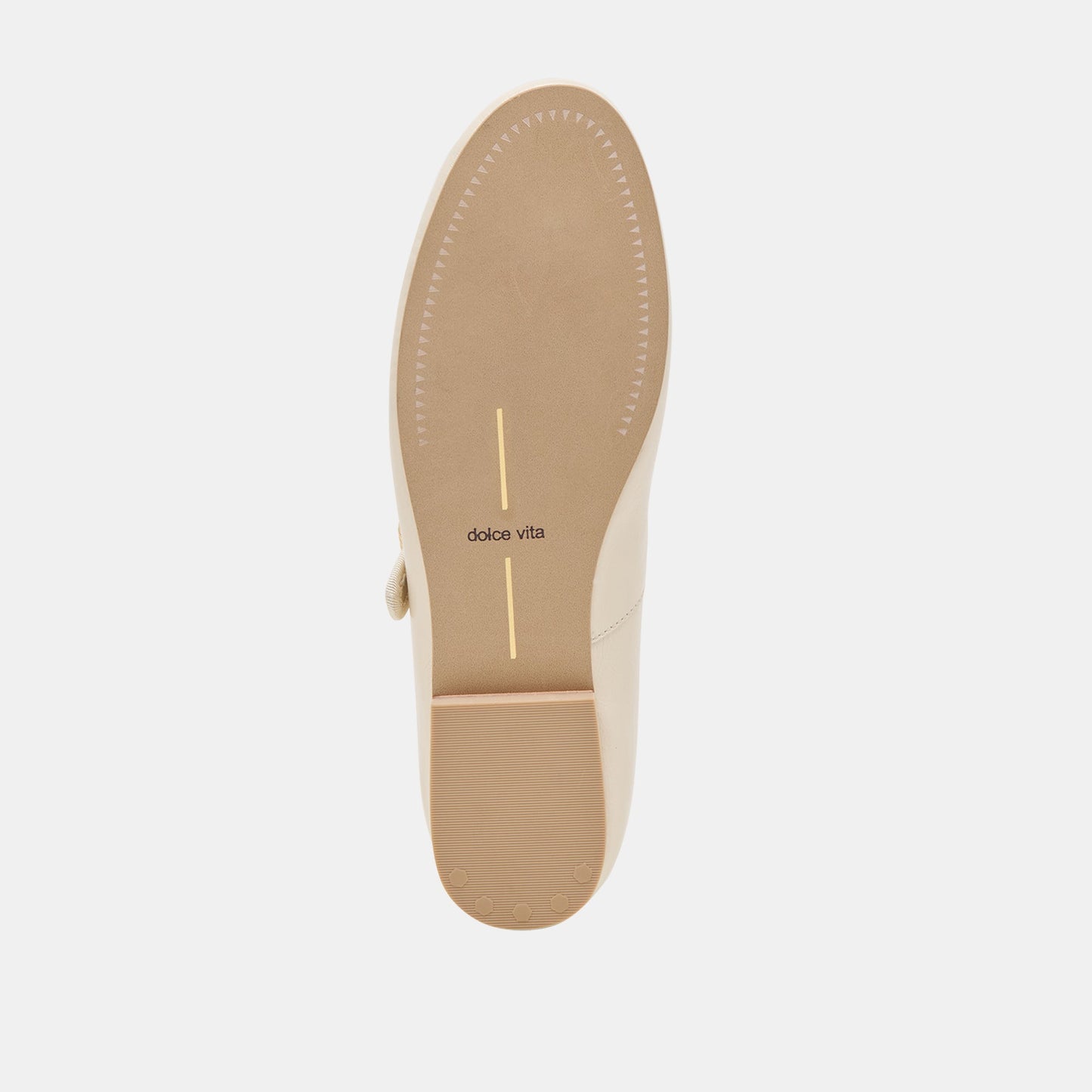 Relan Off White Leather Ballet Flats - Dolce Vita