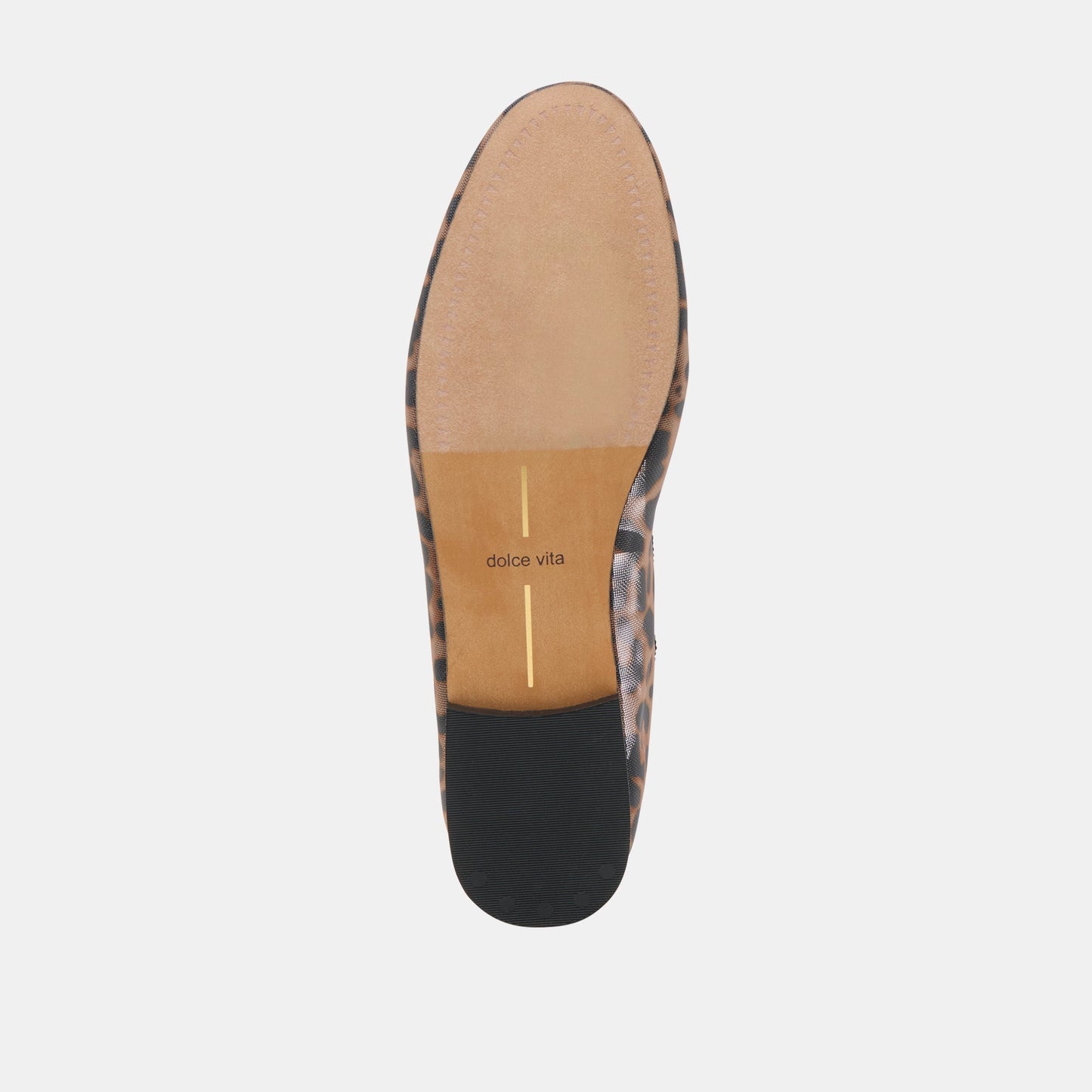 CADEL BALLET FLATS DK LEOPARD MESH - Dolce Vita