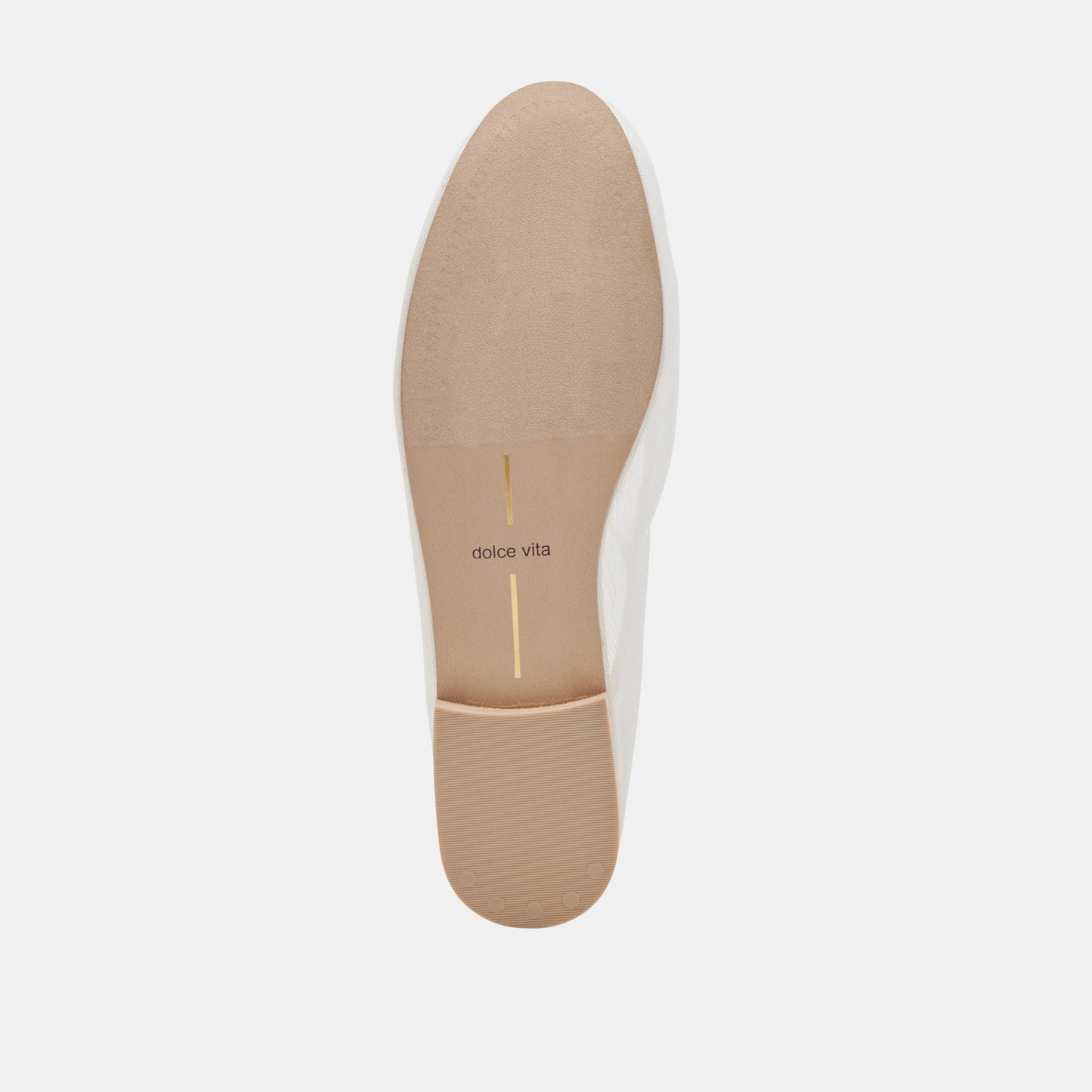 CADEL BALLET FLATS IVORY MESH - Dolce Vita