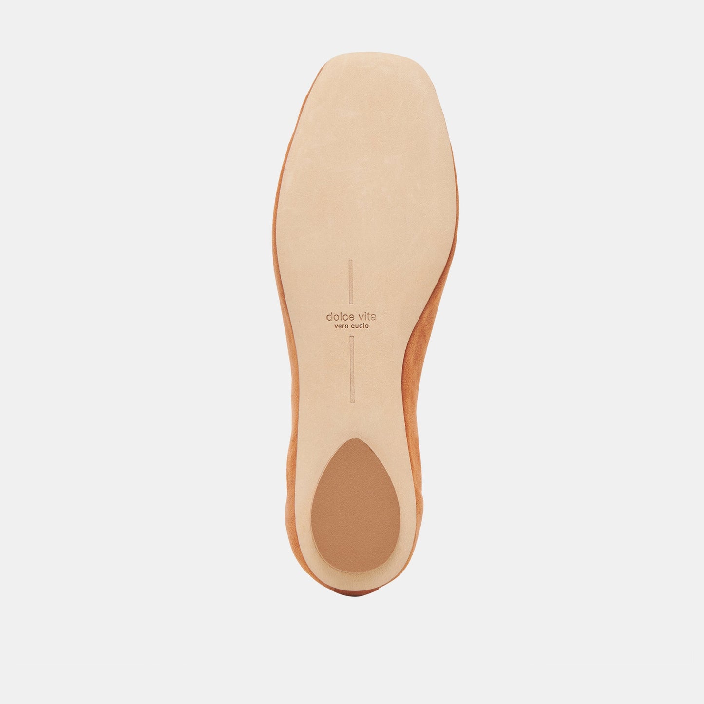 VINNIE BALLET FLATS AMBER SUEDE - Dolce Vita