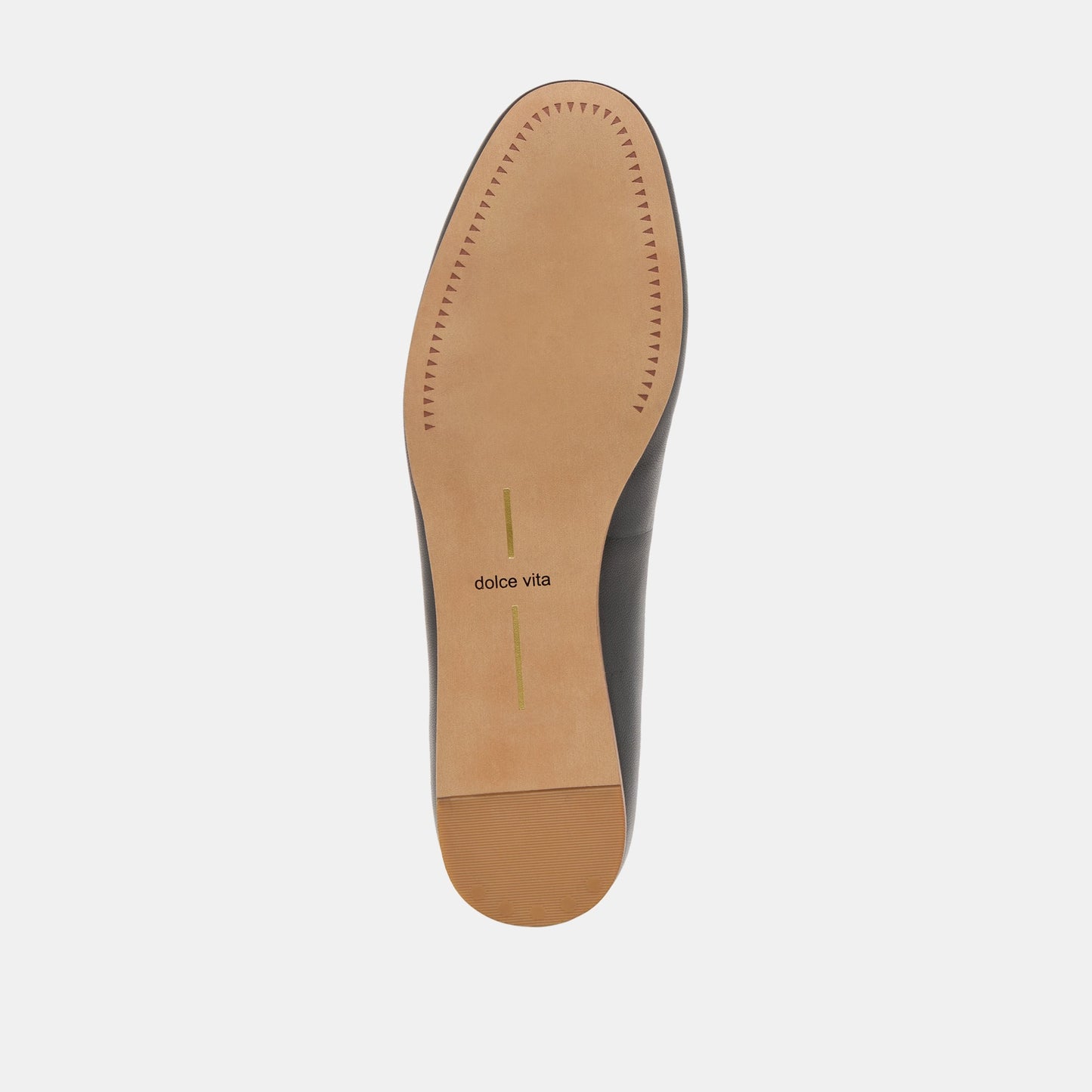 Baiden Black Leather Ballet Flats - Dolce Vita