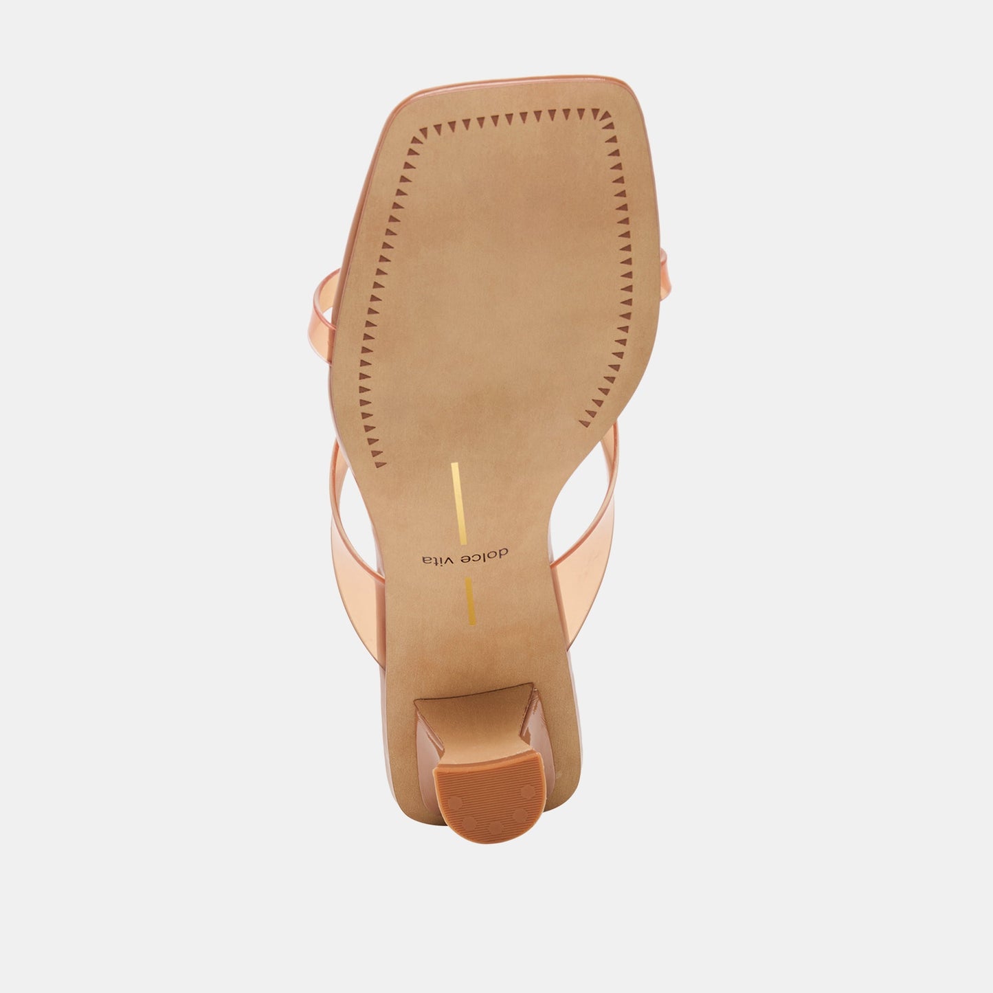 Brevel Vinyl Whiskey Jelly Heels - Dolce Vita