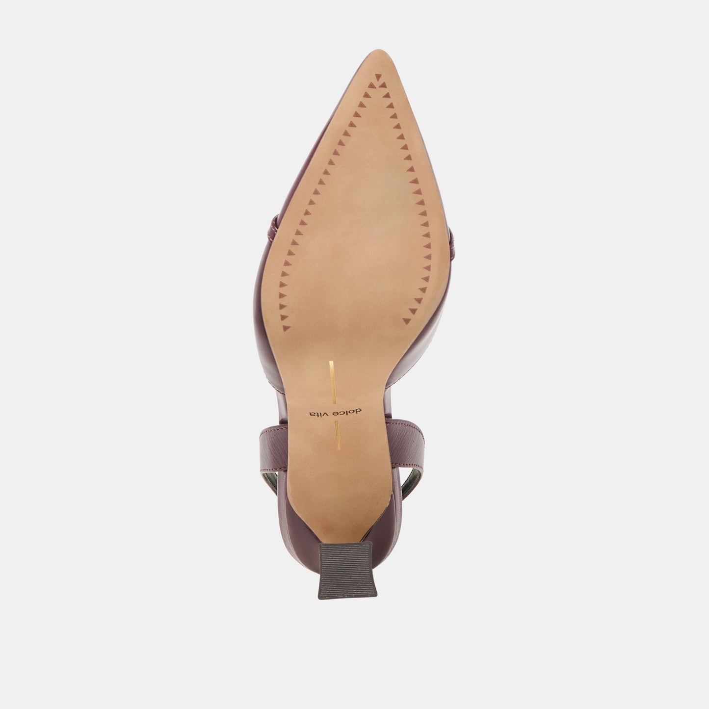 Malik Cranberry Crinkle Patent Heels - Dolce Vita