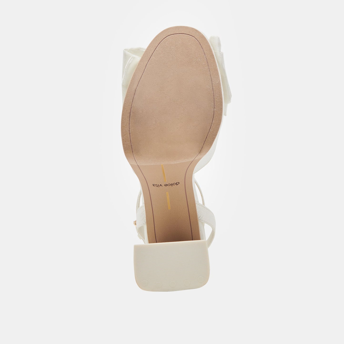 PATTON HEELS IVORY SATIN - Dolce Vita