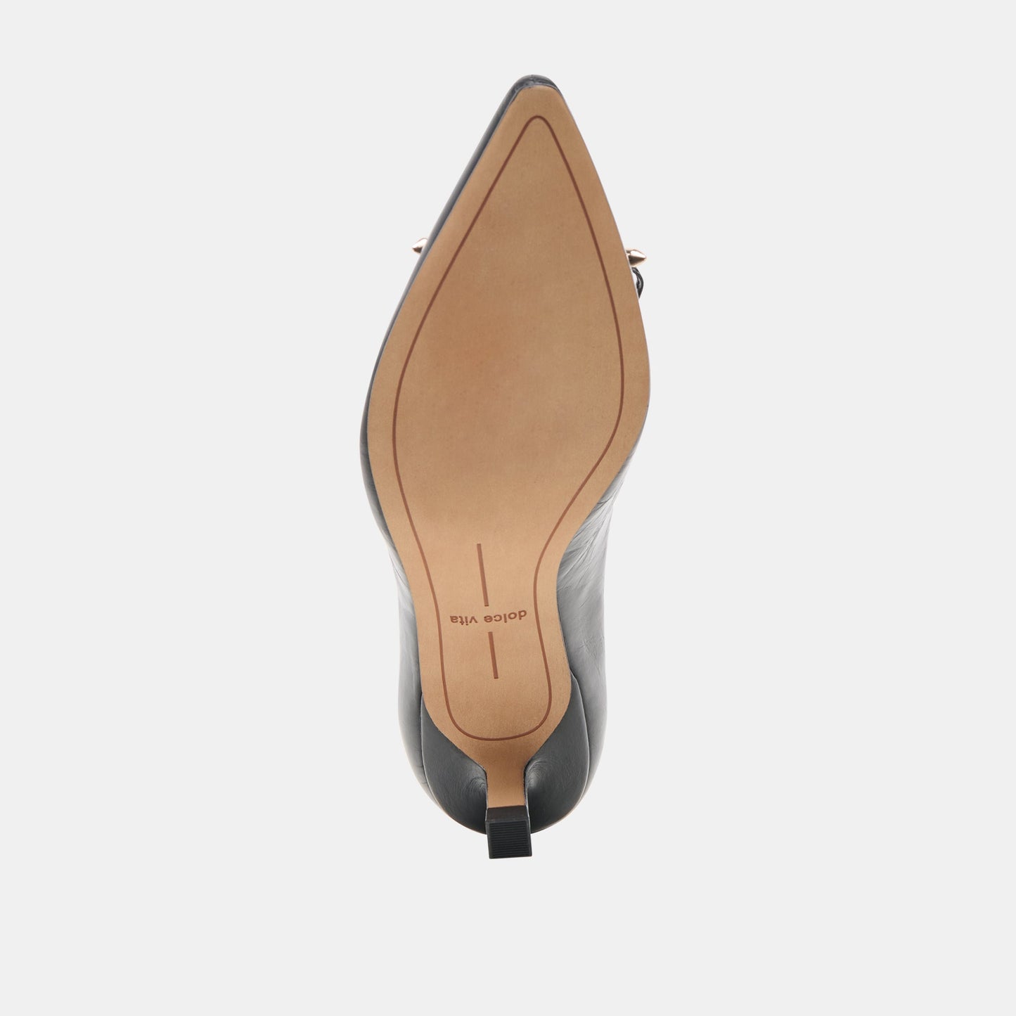 Clarie Midnight Crinkle Patent Leather Heels - Dolce Vita