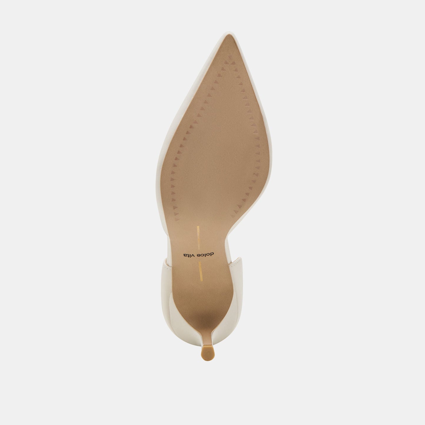ELOY HEELS WHITE LEATHER - Dolce Vita