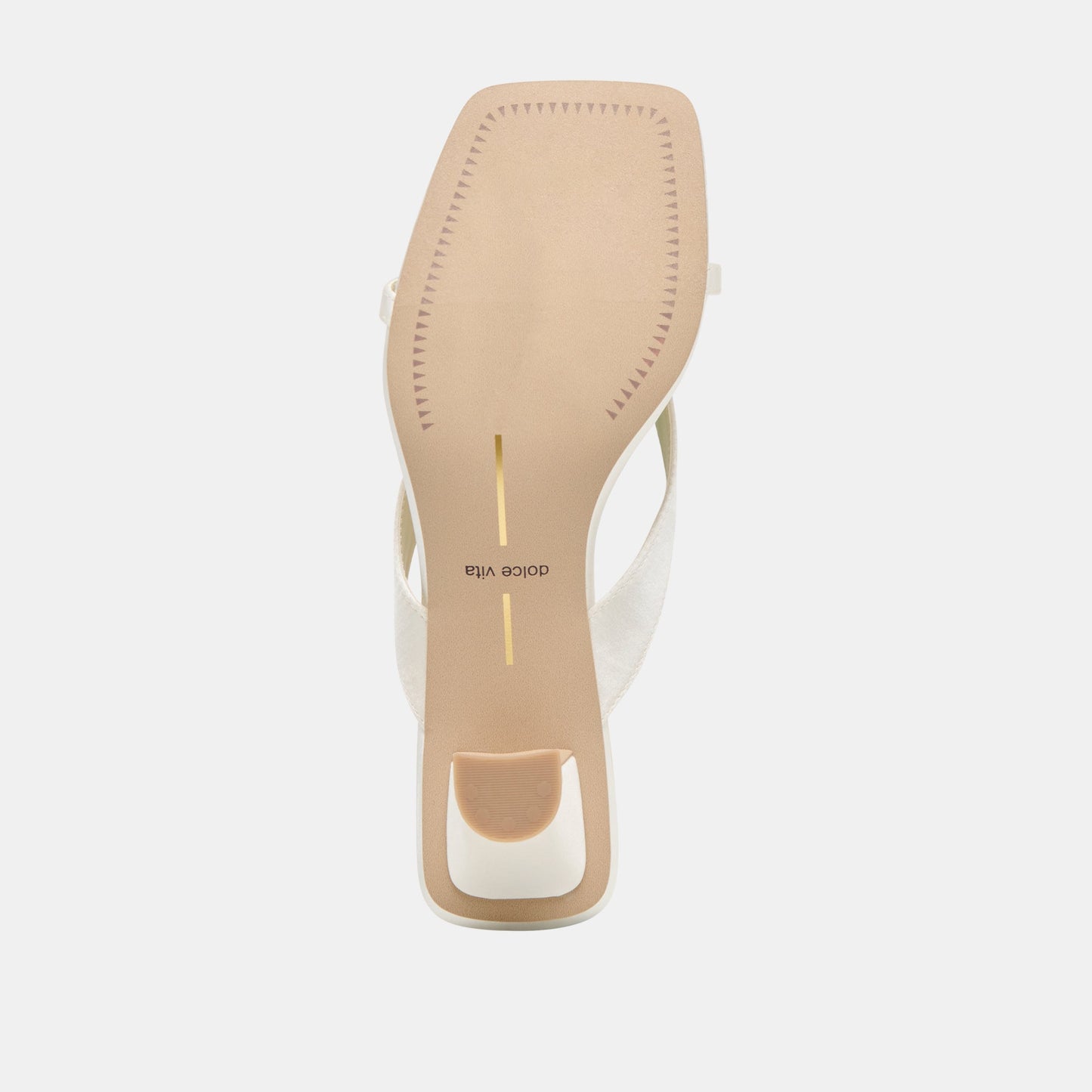 Brevel True White Satin Heels - Dolce Vita
