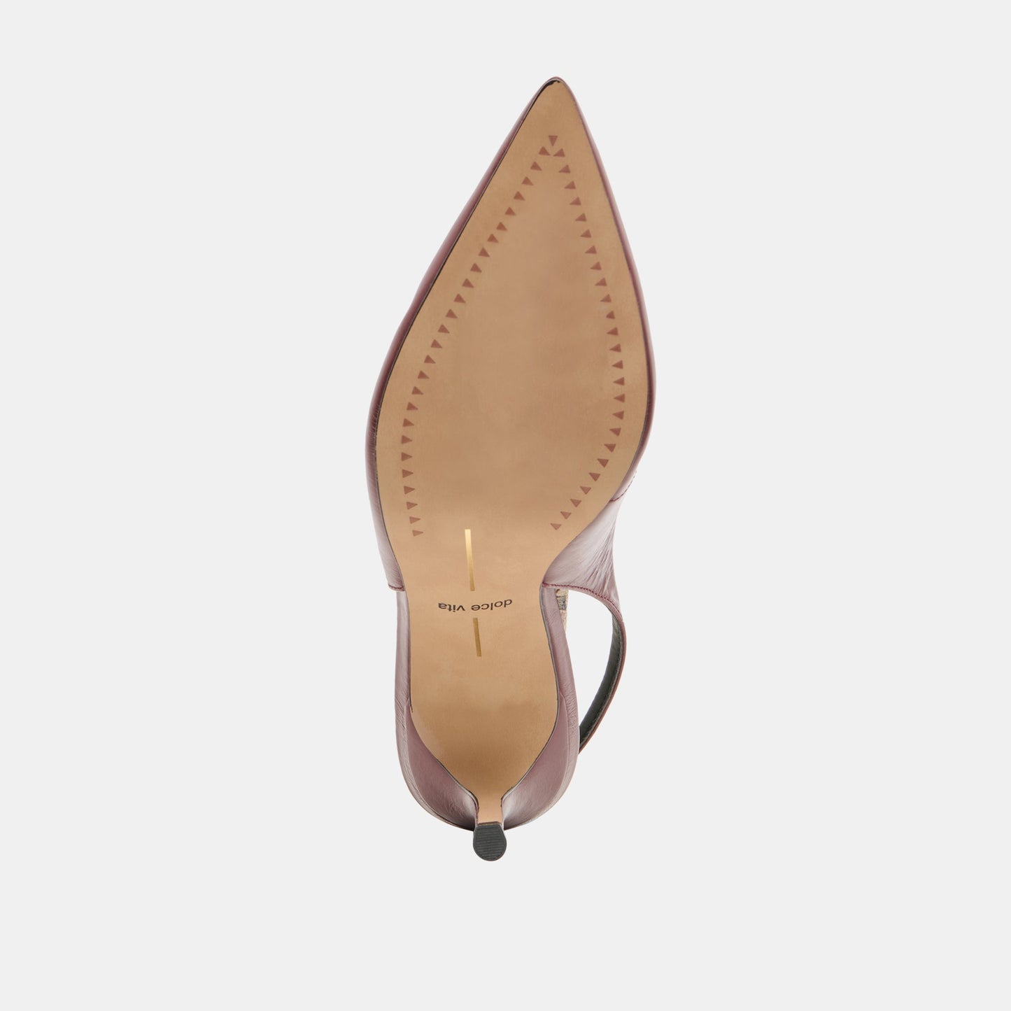 Elasi Oxblood Crinkle Heels - Dolce Vita