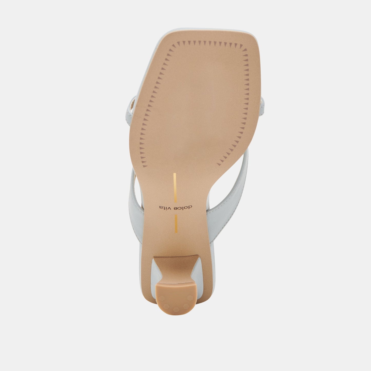 BREVEL HEELS LIGHT BLUE LEATHER - Dolce Vita