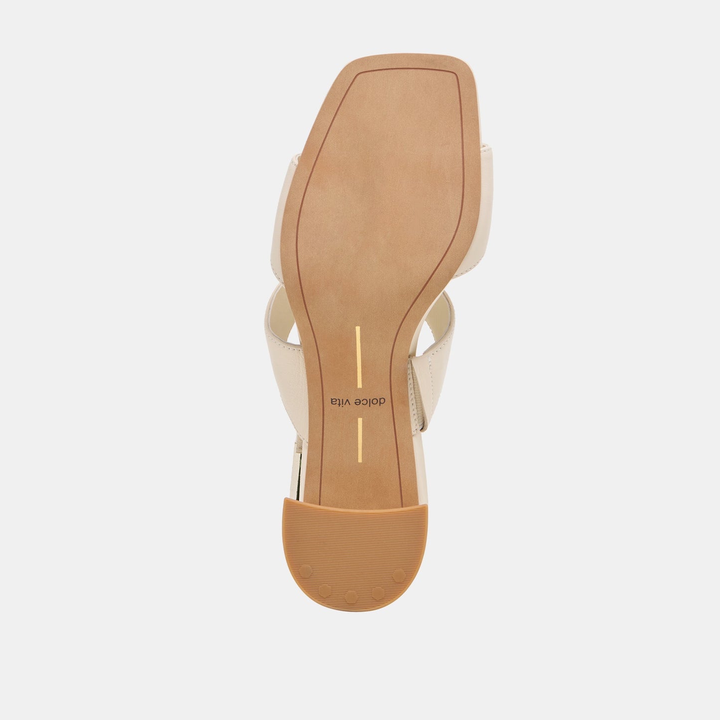 Barnet Bone Leather Heels - Dolce Vita