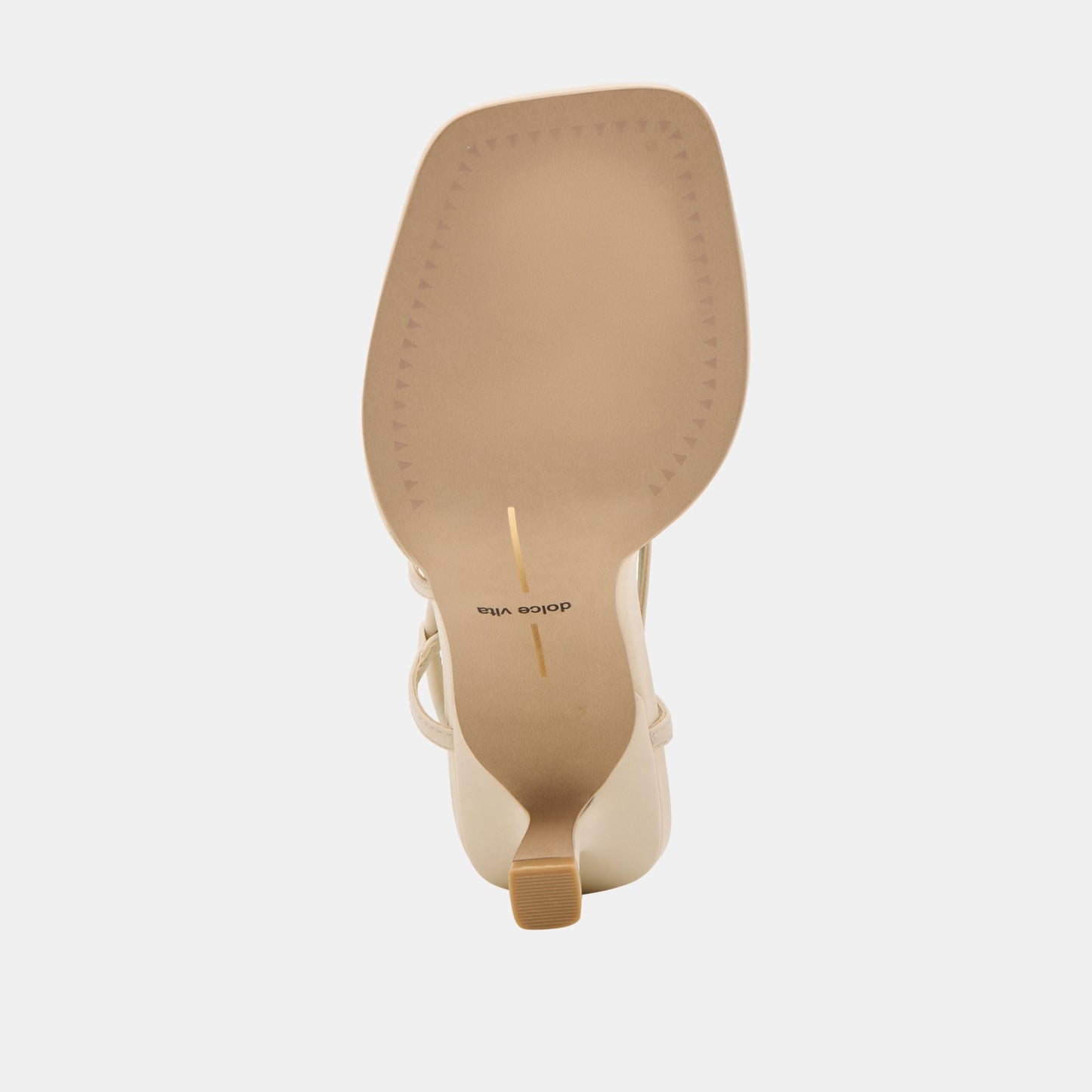 Mylee Creme Leather Heels - Dolce Vita