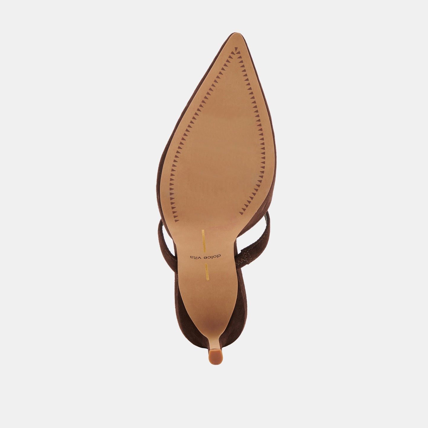 KANIKA HEELS DK BROWN SUEDE - Dolce Vita