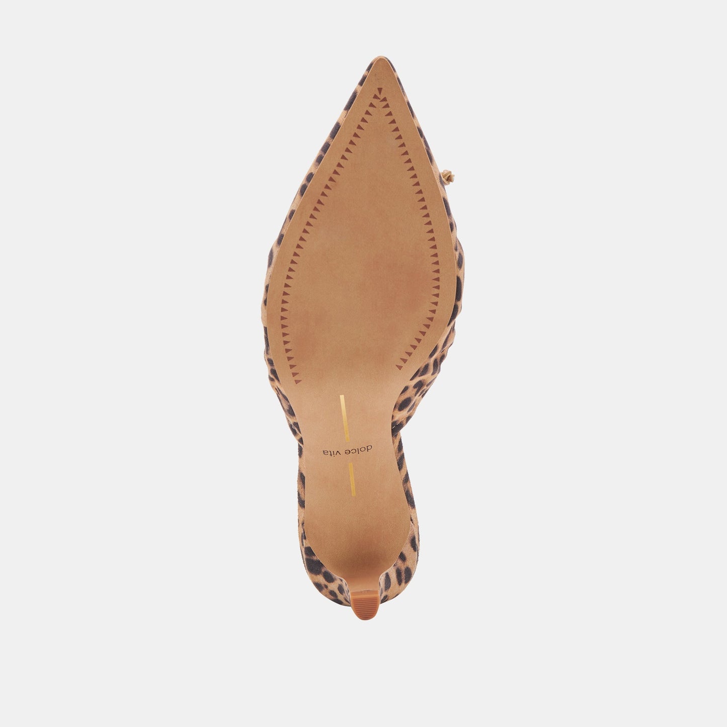 KAIRI MID HEELS DK LEOPARD SUEDE - Dolce Vita