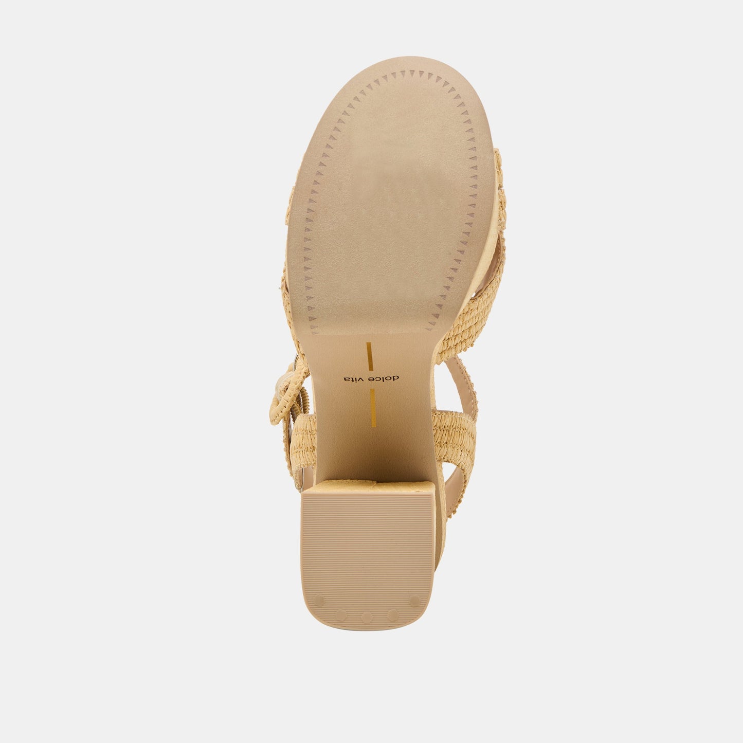 Bety Lt Natural Raffia Heels - Dolce Vita