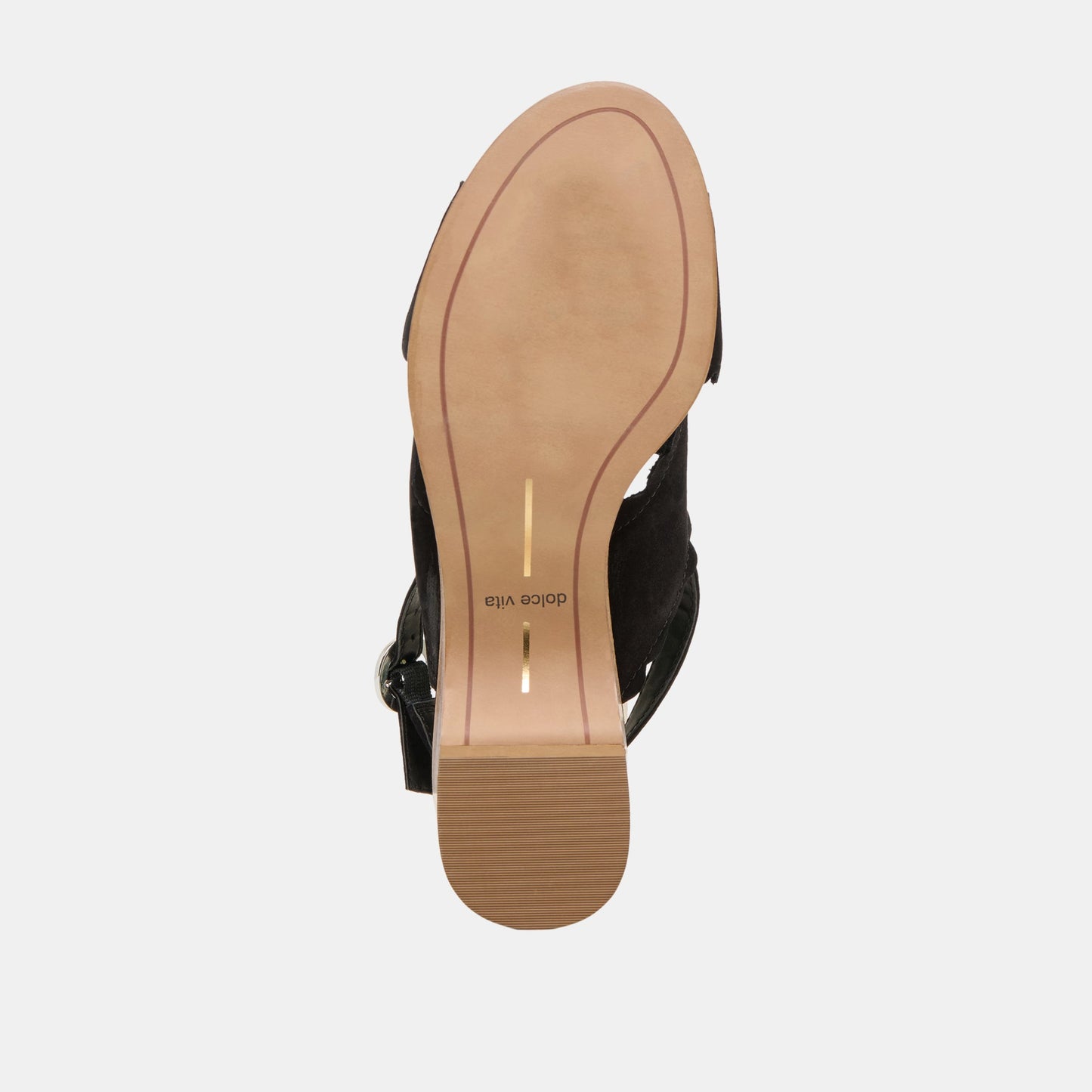 DILION WEDGES BLACK NUBUCK - Dolce Vita