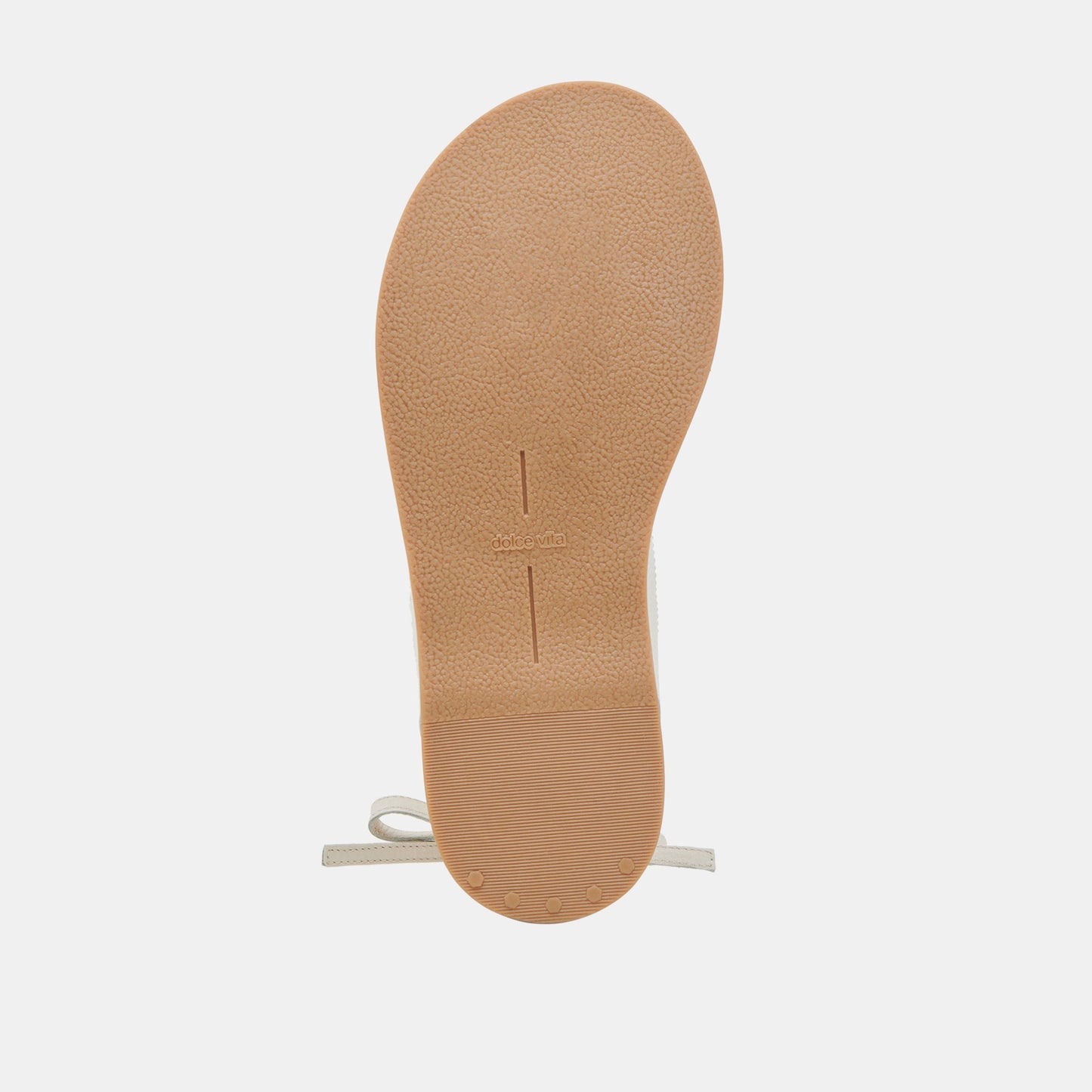 JUDY SANDALS BONE LEATHER - Dolce Vita