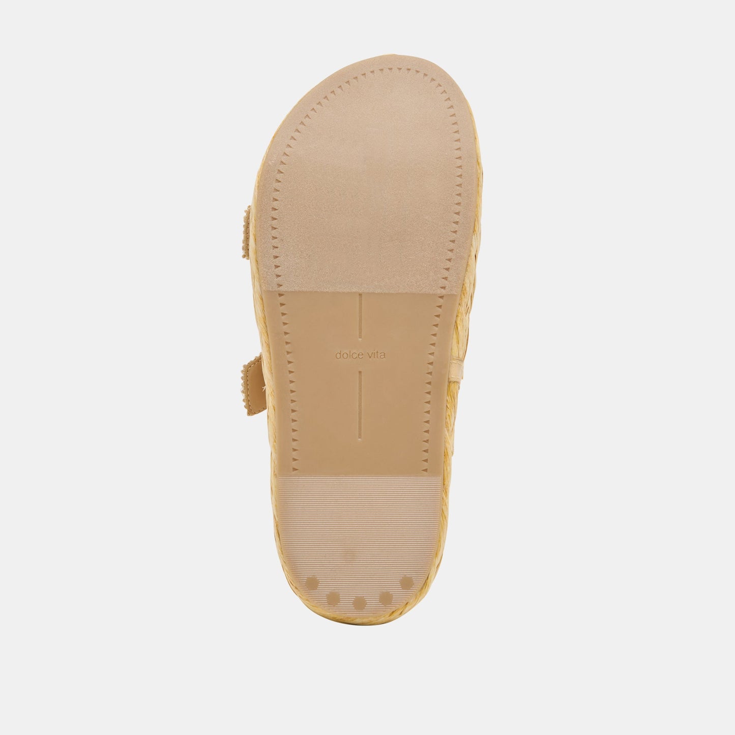 Falyn Lt Natural Woven Raffia Sandals - Dolce Vita