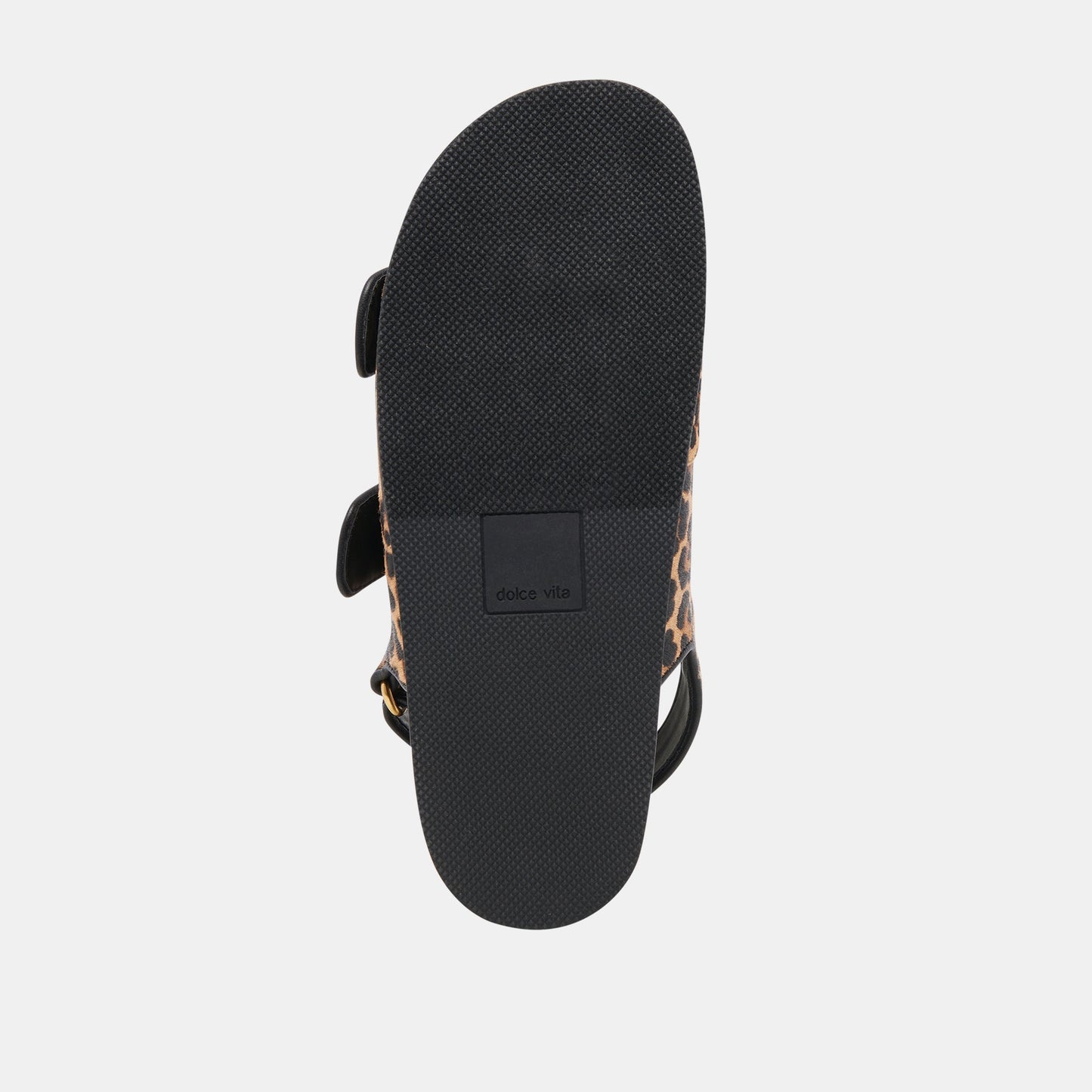 STARLA SANDALS LEOPARD BLACK CALF HAIR - Dolce Vita