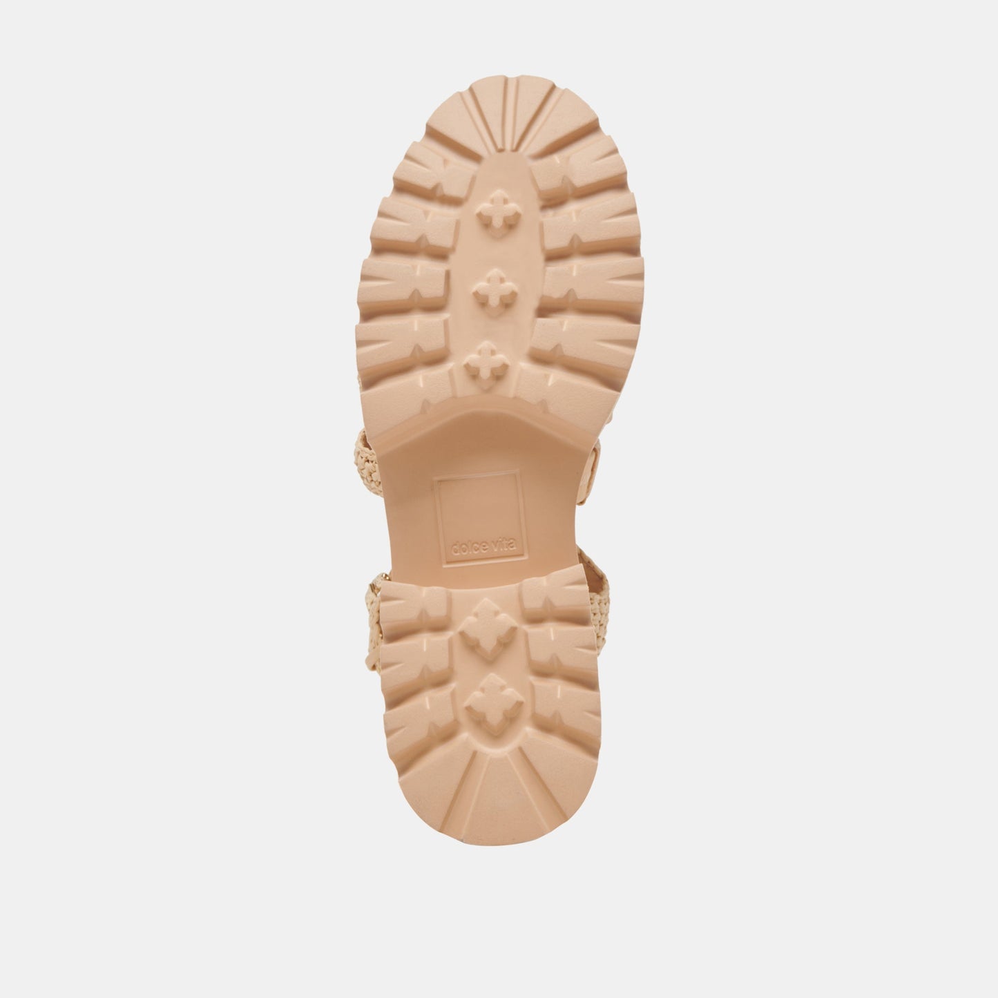 LASLY SANDALS NATURAL KNIT - Dolce Vita