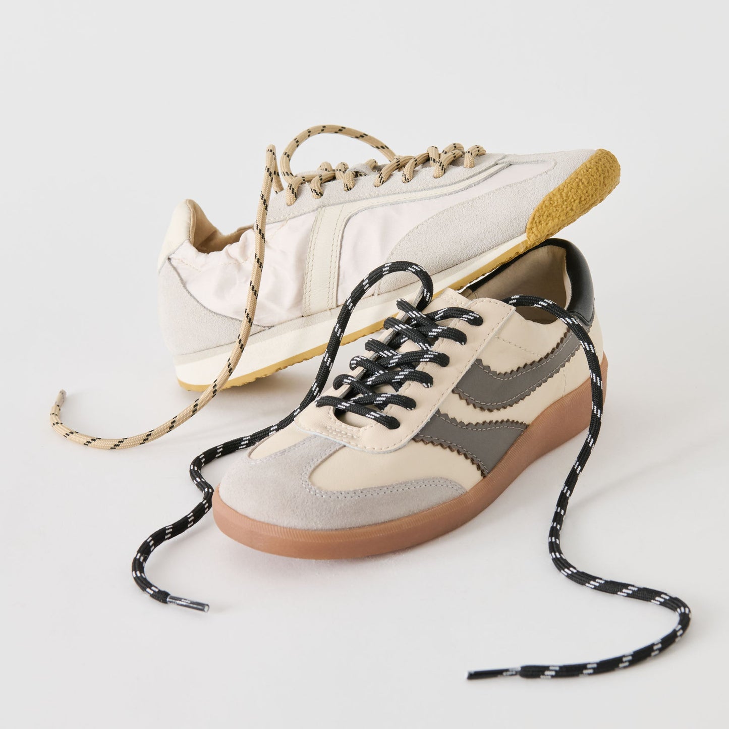 TICK MARK CORD LACE TAN MULTI - Dolce Vita