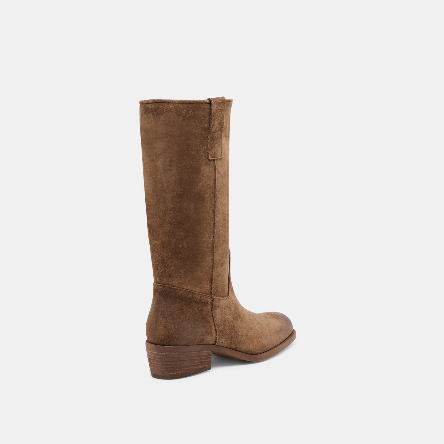 Romie Chocolate Suede Boots - Dolce Vita