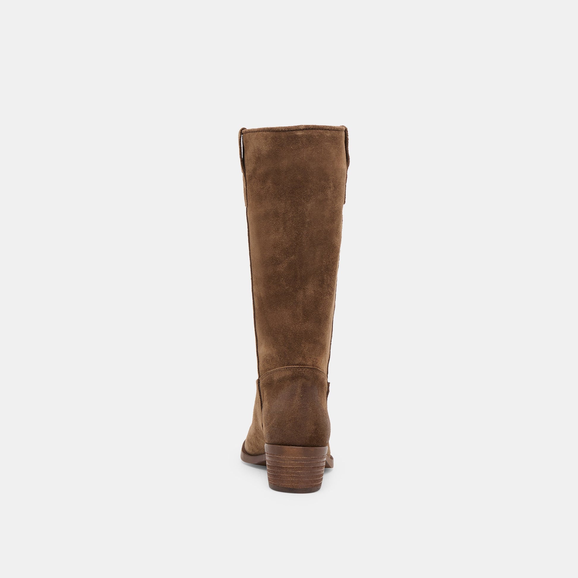 Romie Chocolate Suede Boots - Dolce Vita