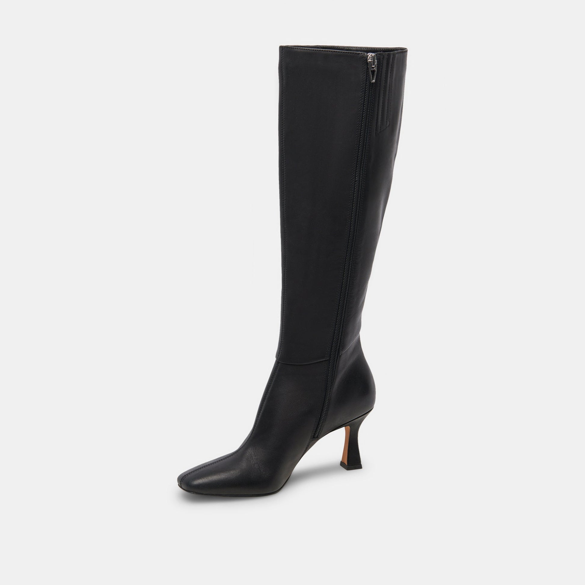 Gyra Black Leather Boots - Dolce Vita