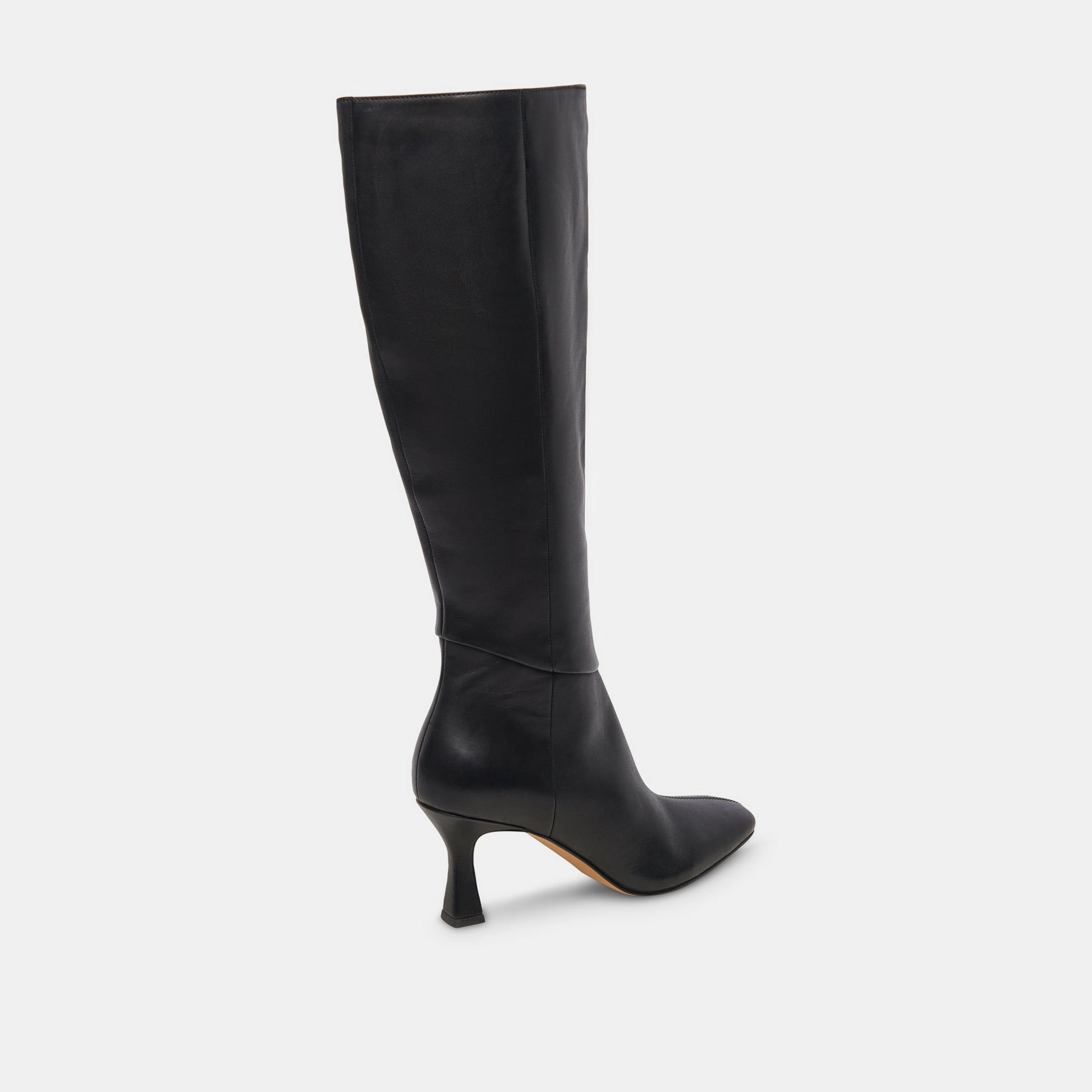 Gyra Black Leather Boots - Dolce Vita