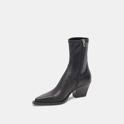 Rutger Boots Black Leather - Dolce Vita