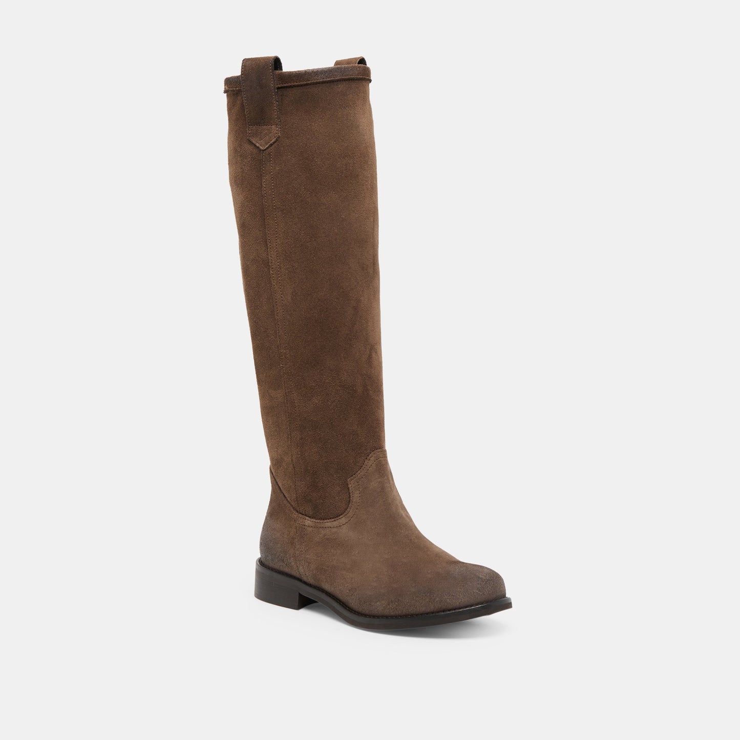Ramzy Chocolate Suede Boots - Dolce Vita