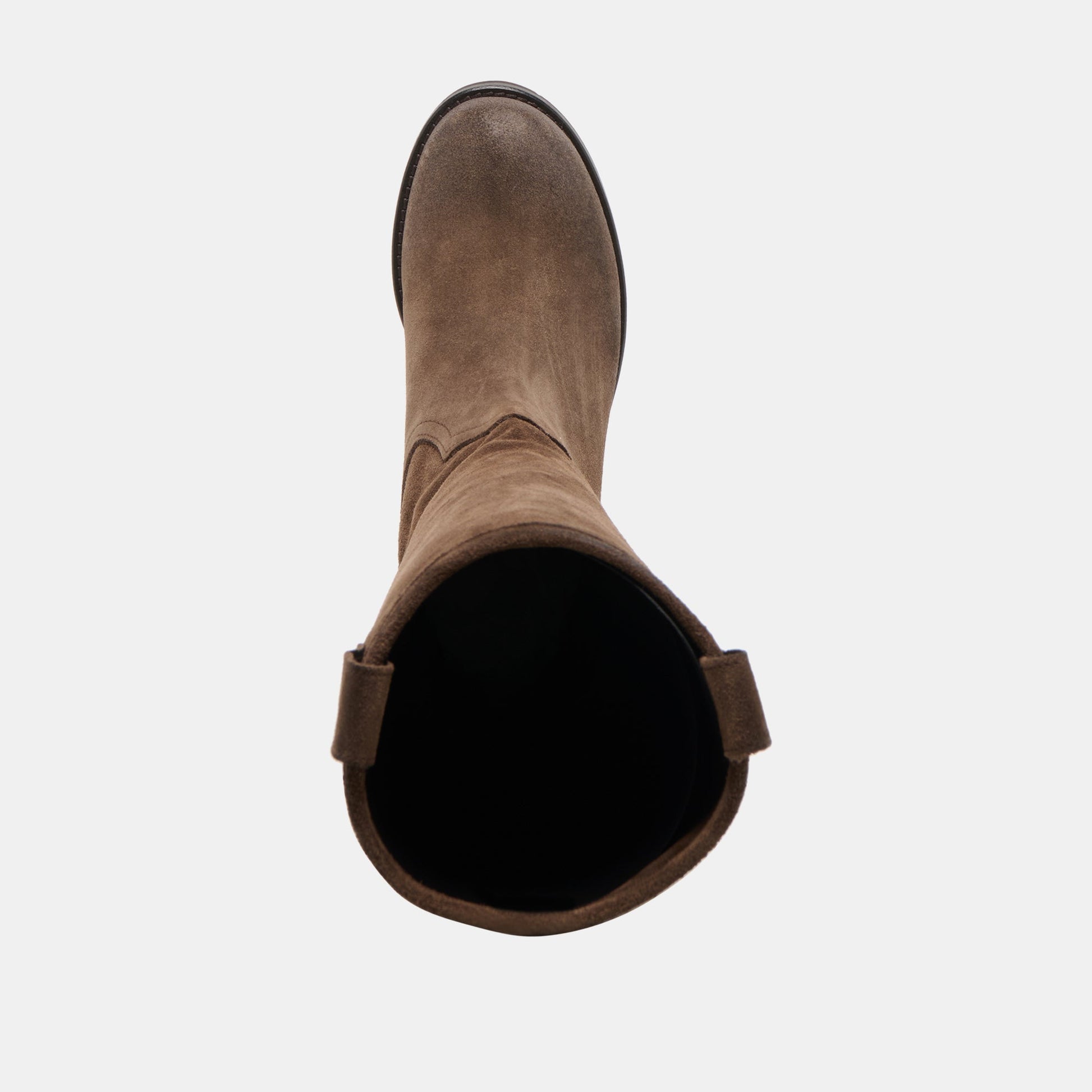 Ramzy Chocolate Suede Boots - Dolce Vita
