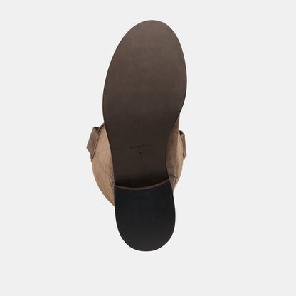 Ramzy Chocolate Suede Boots - Dolce Vita