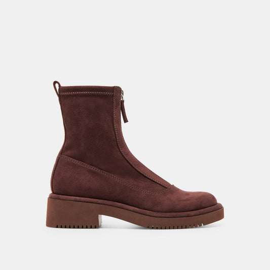 Shante Mahogany Stella Suede Boots - Dolce Vita