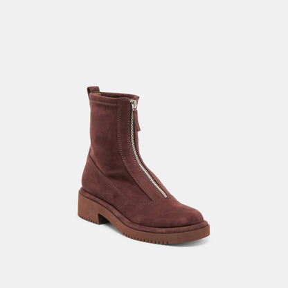 Shante Mahogany Stella Suede Boots - Dolce Vita