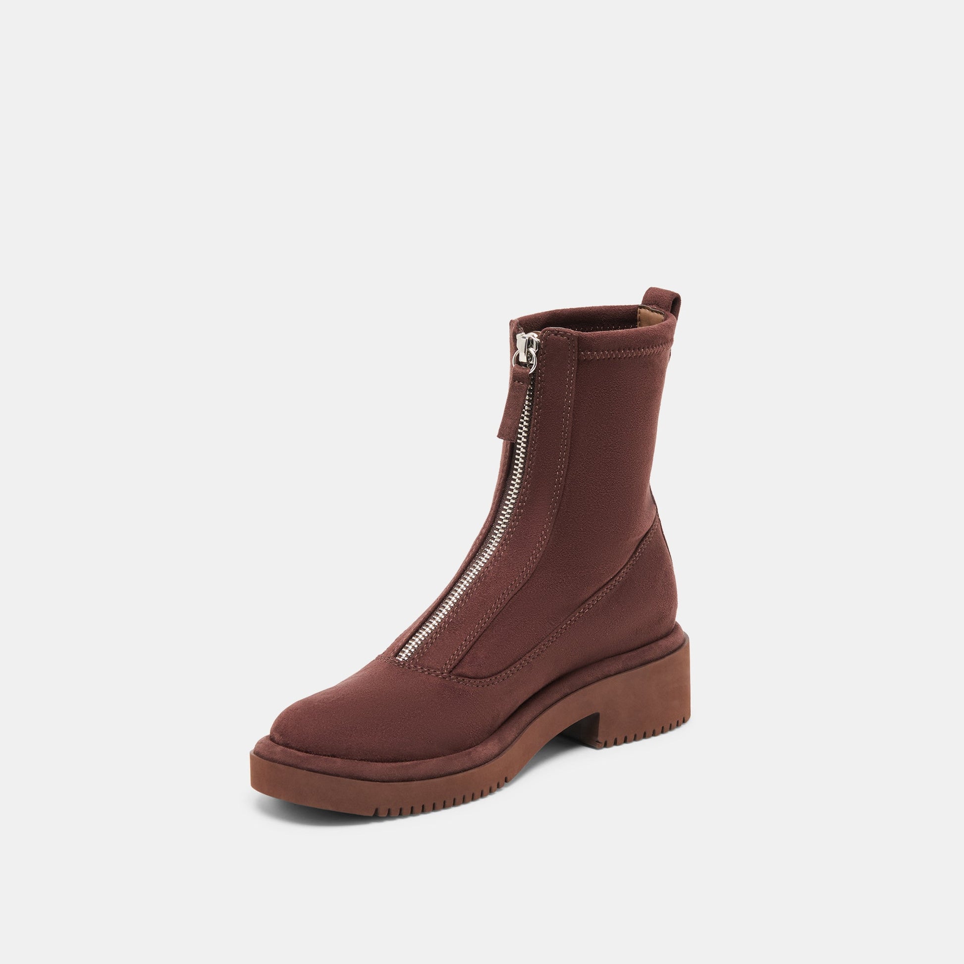 Shante Mahogany Stella Suede Boots - Dolce Vita