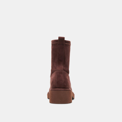 Shante Mahogany Stella Suede Boots - Dolce Vita