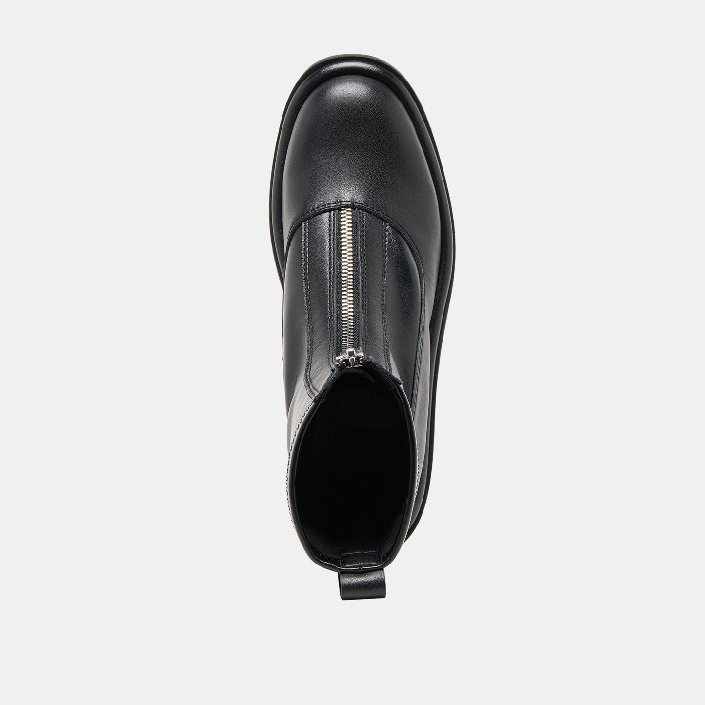 Shante Black Leather Boots - Dolce Vita