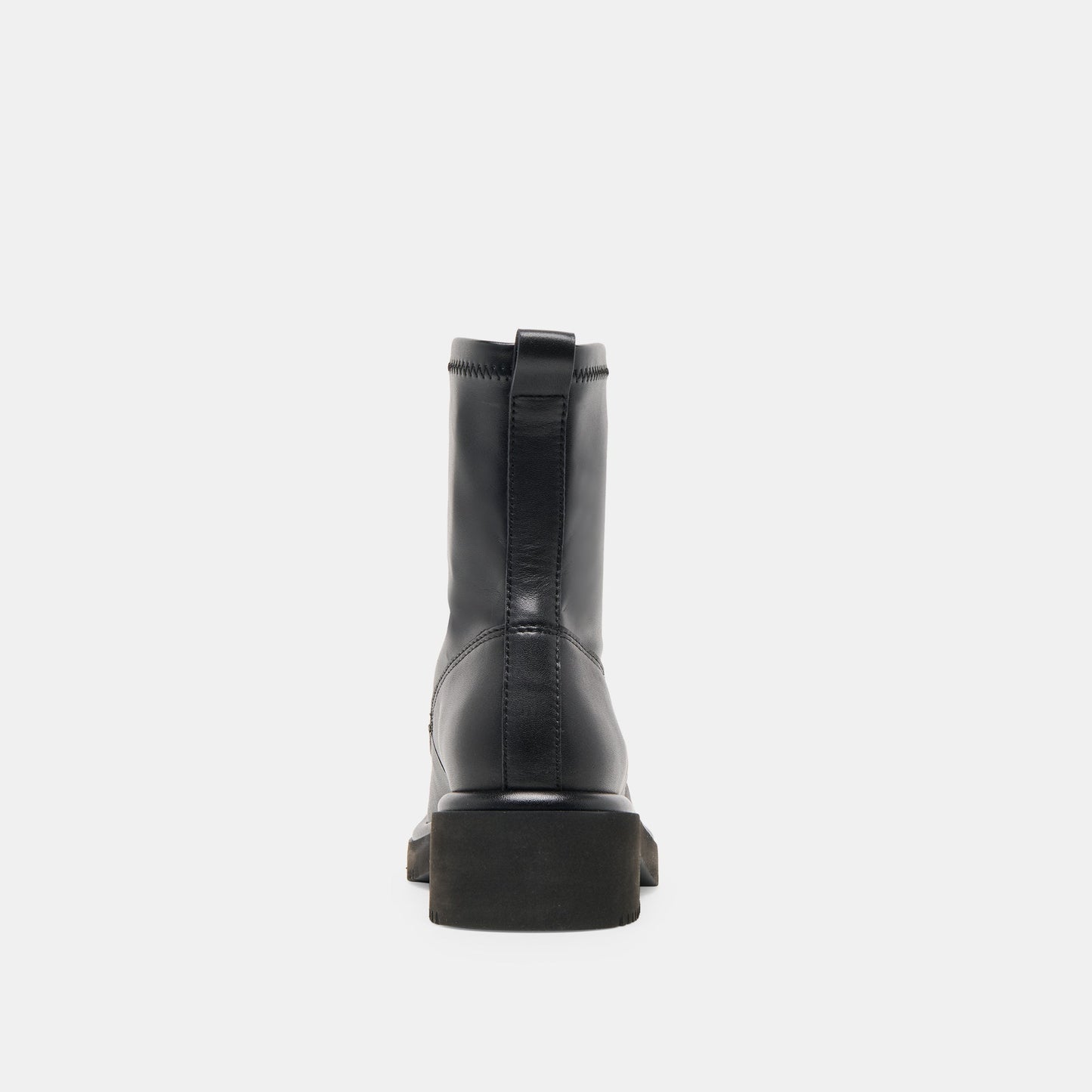 Shante Black Leather Boots - Dolce Vita