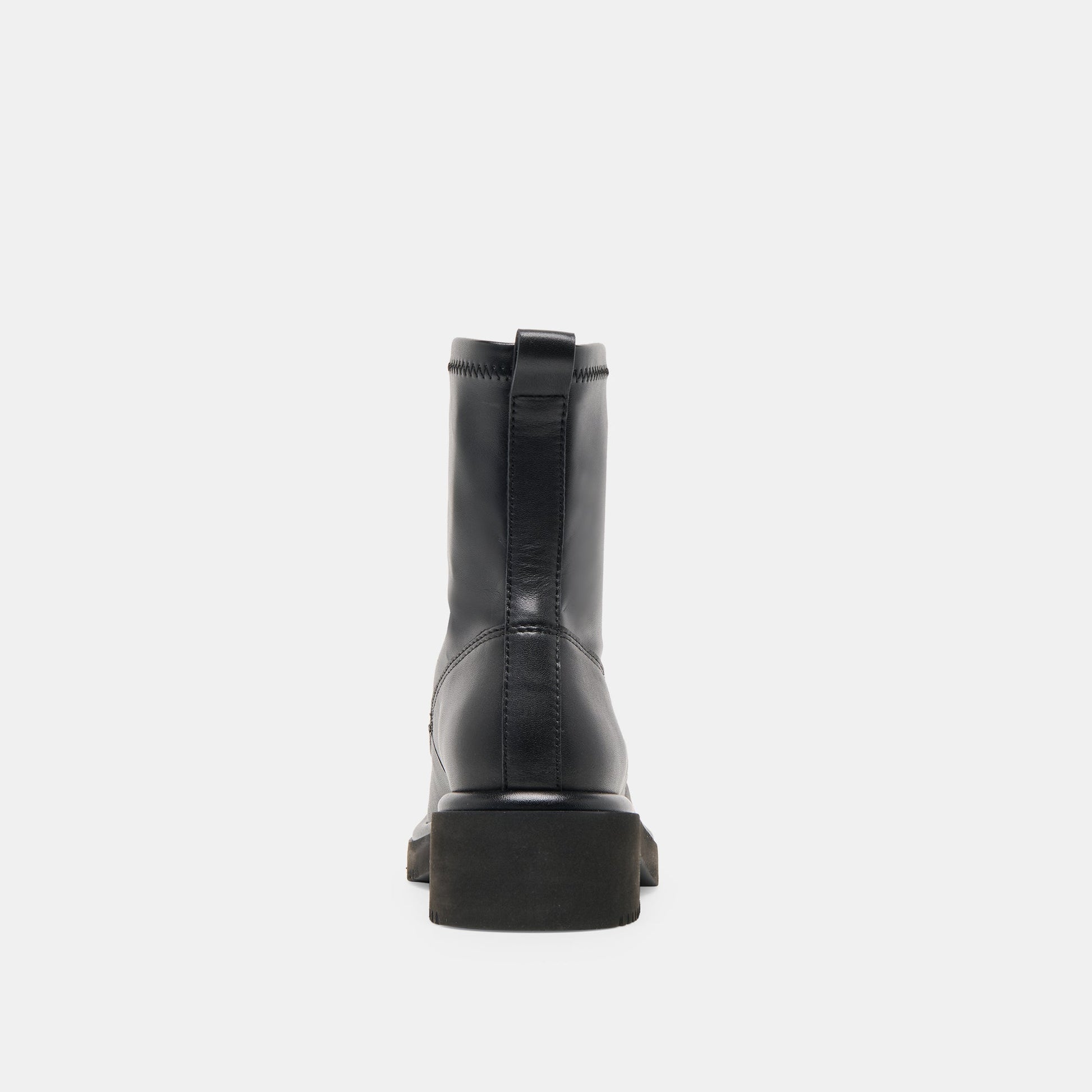 Shante Black Leather Boots - Dolce Vita
