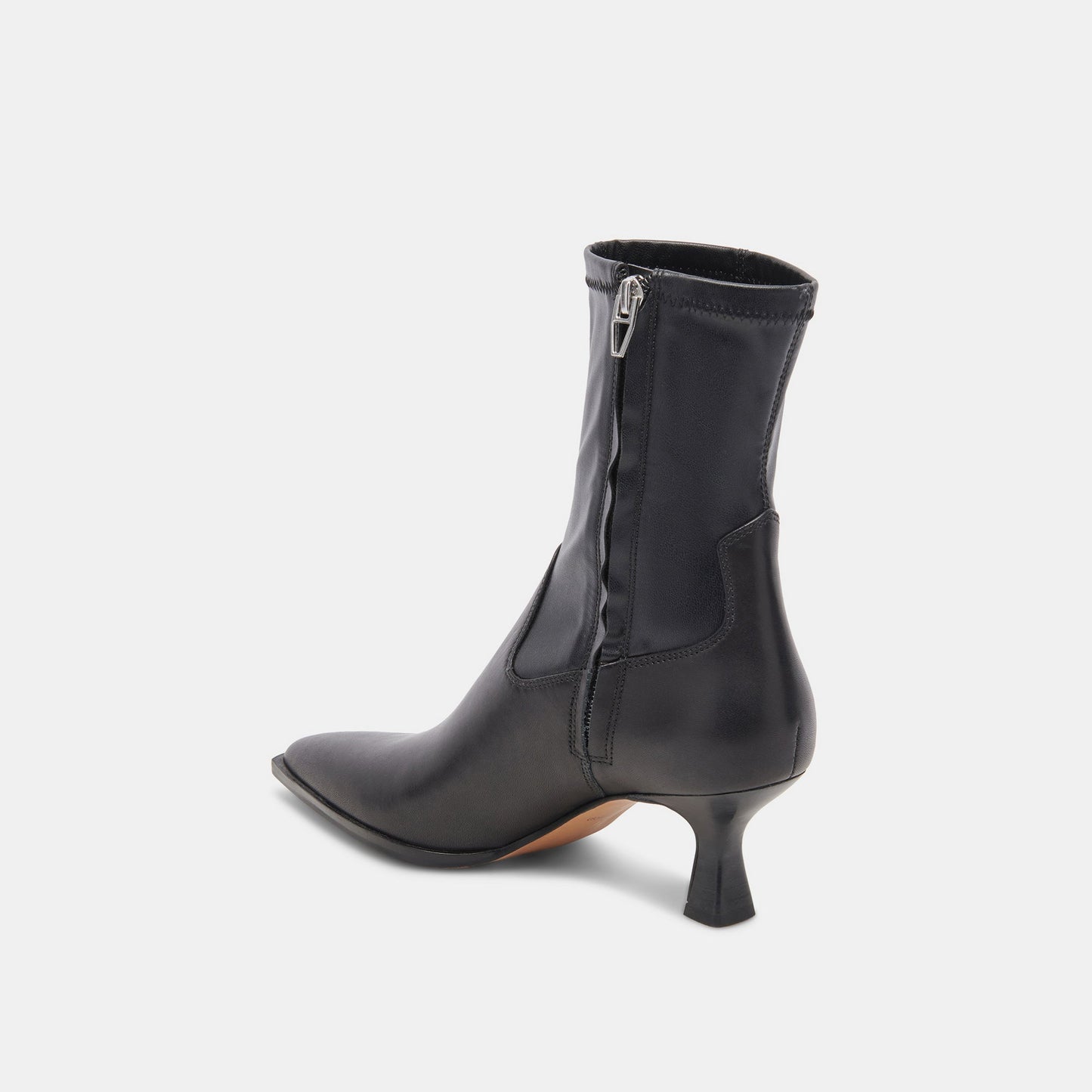 Arya Black Leather Boots - Dolce Vita