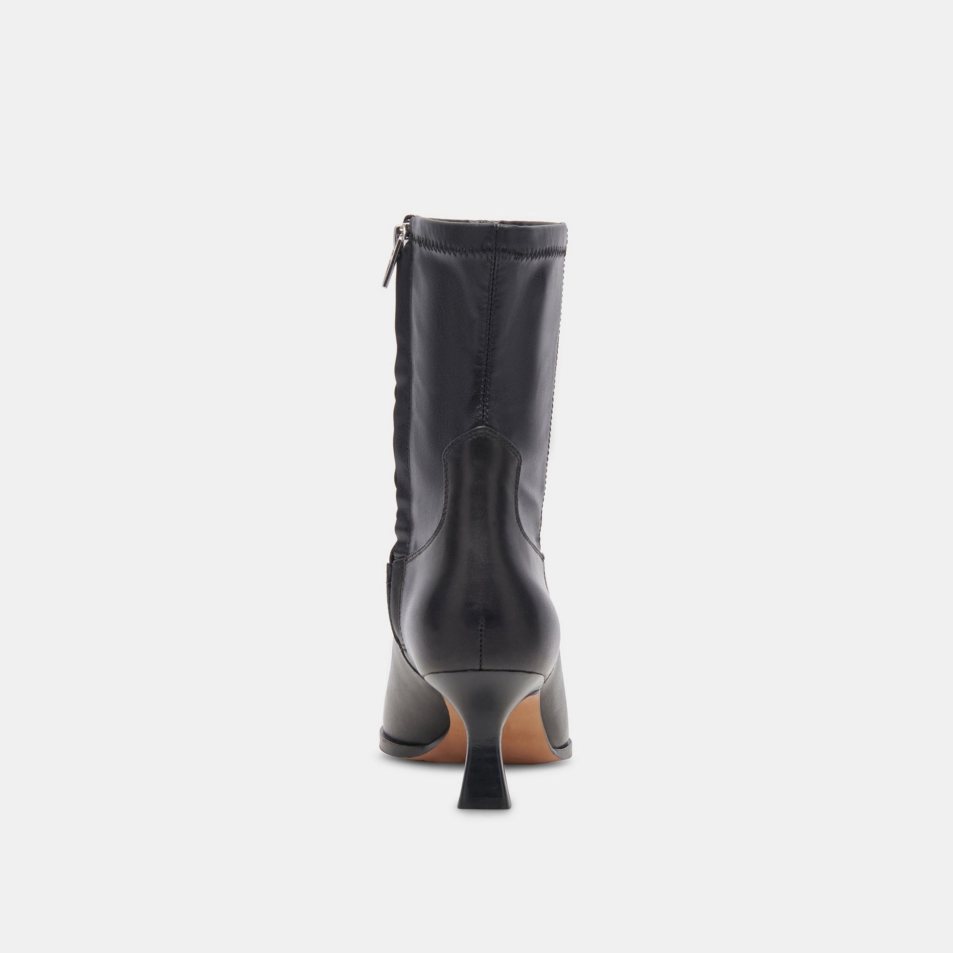 Arya Black Leather Boots - Dolce Vita