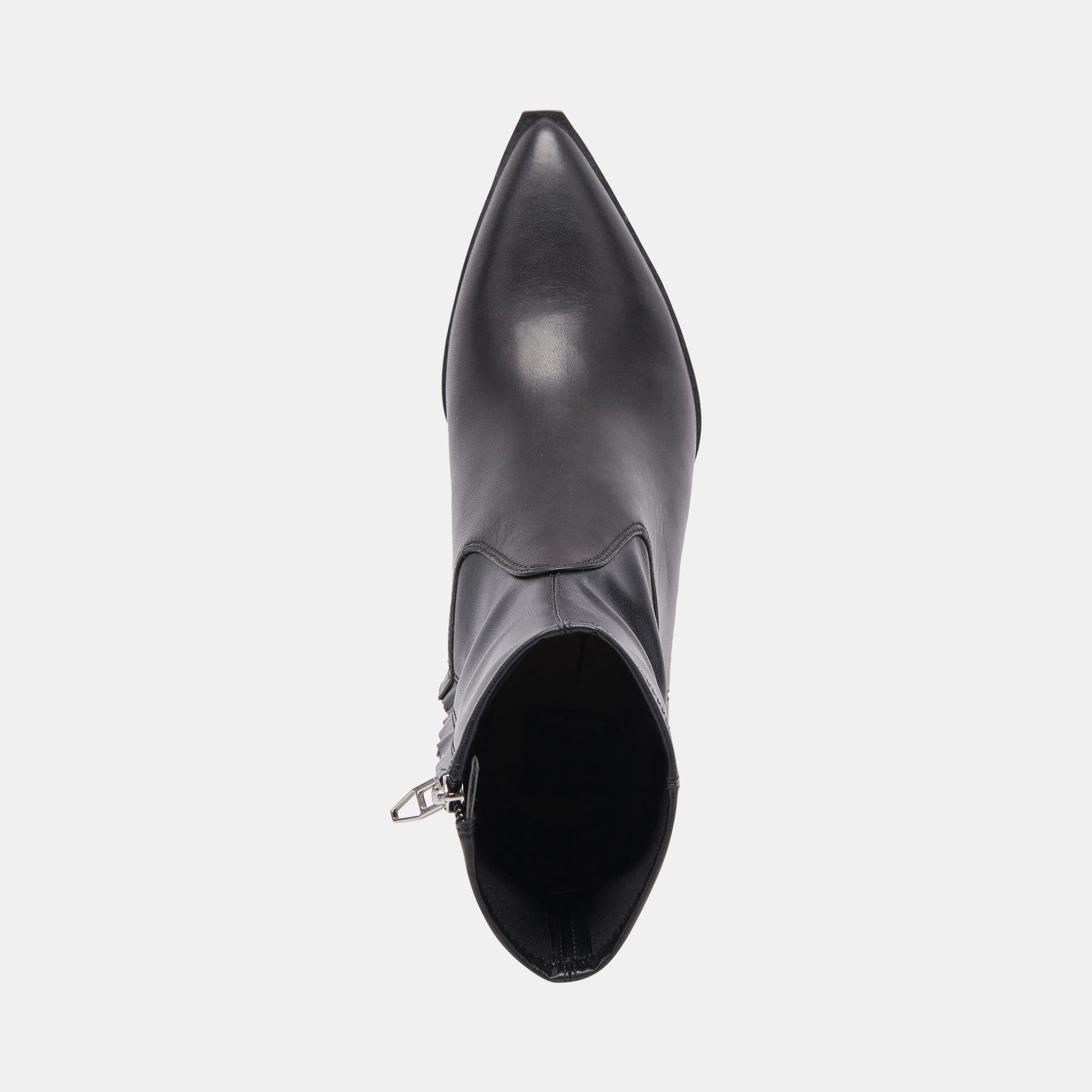 Arya Black Leather Boots - Dolce Vita